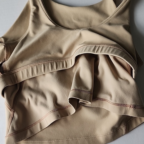 Lululemon Align High Neck Tank Top, Sheer Oak, Size 6 - Picture 7 of 10